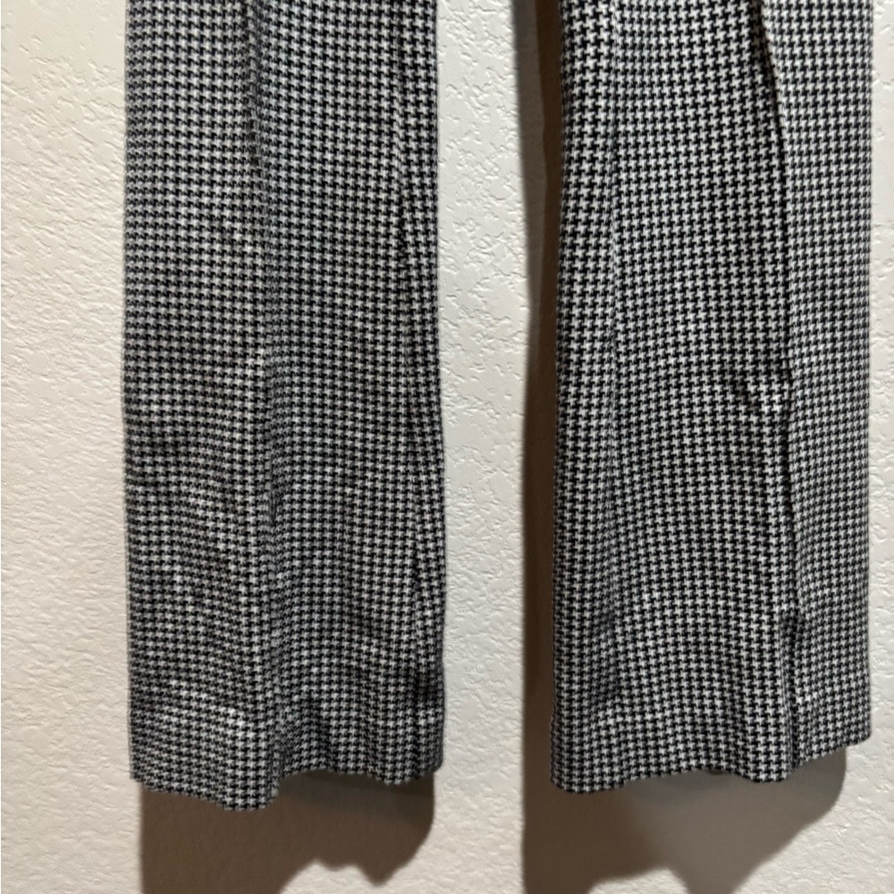 Anthropologie The Essential Slim Kick Pants Houndstooth Womens Size 6 - Picture 4 of 9